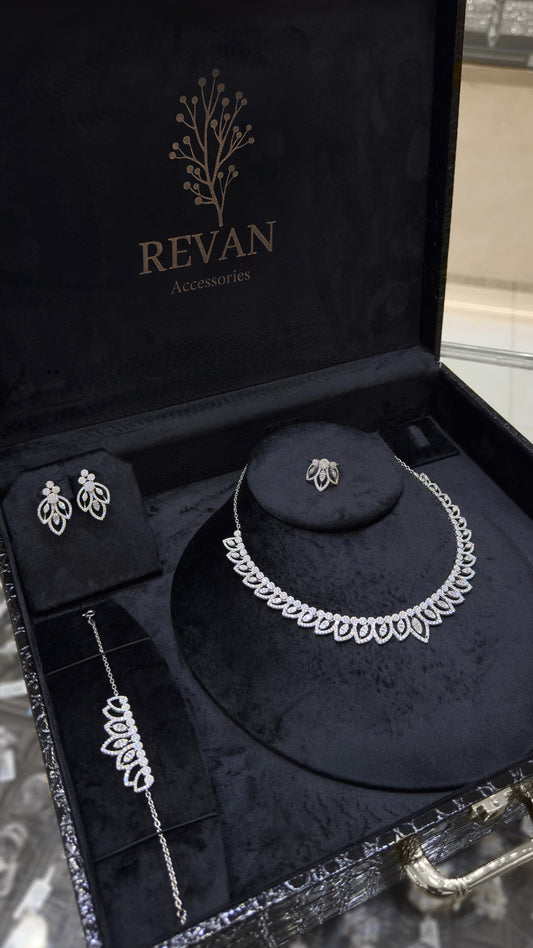 طقم فضة 925 راقي 💫