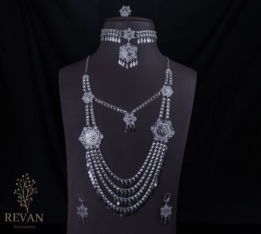 ✨طقم فضة 925 فاخر وأنيق