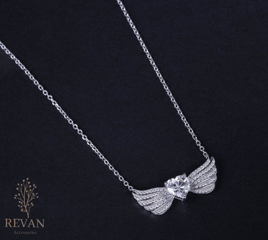 💫تعليقة فضة 925 راقية