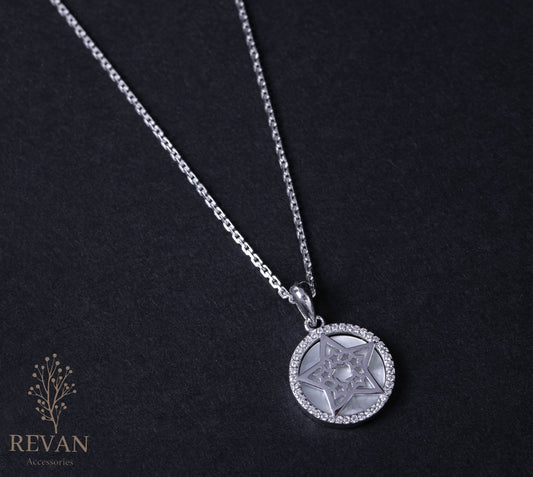 تعليقة فضة ✨925