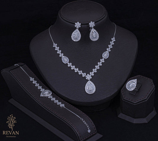 💫 طقم فضة 925 عصري