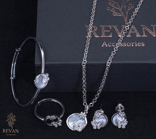 ✨ طقم فضة 925 | تألق كلاسيكي