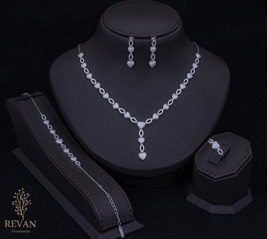 ✨ طقم فضة 925 فخم