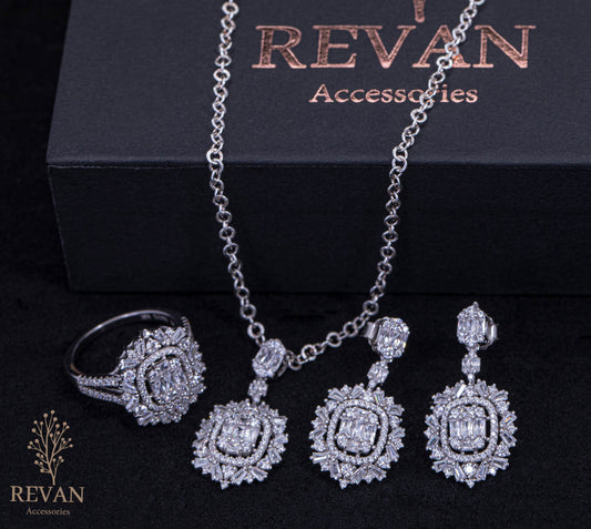 ✨طقم فضة 925