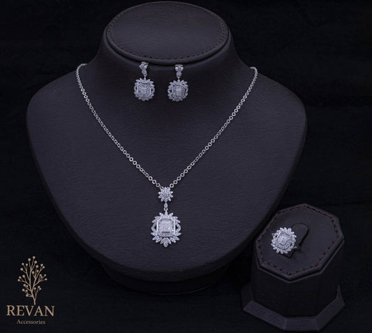 ✨طقم فضة 925