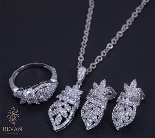 🌸 925 طقم ناعم