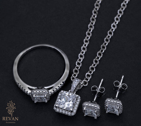 طقم فضة 💫925