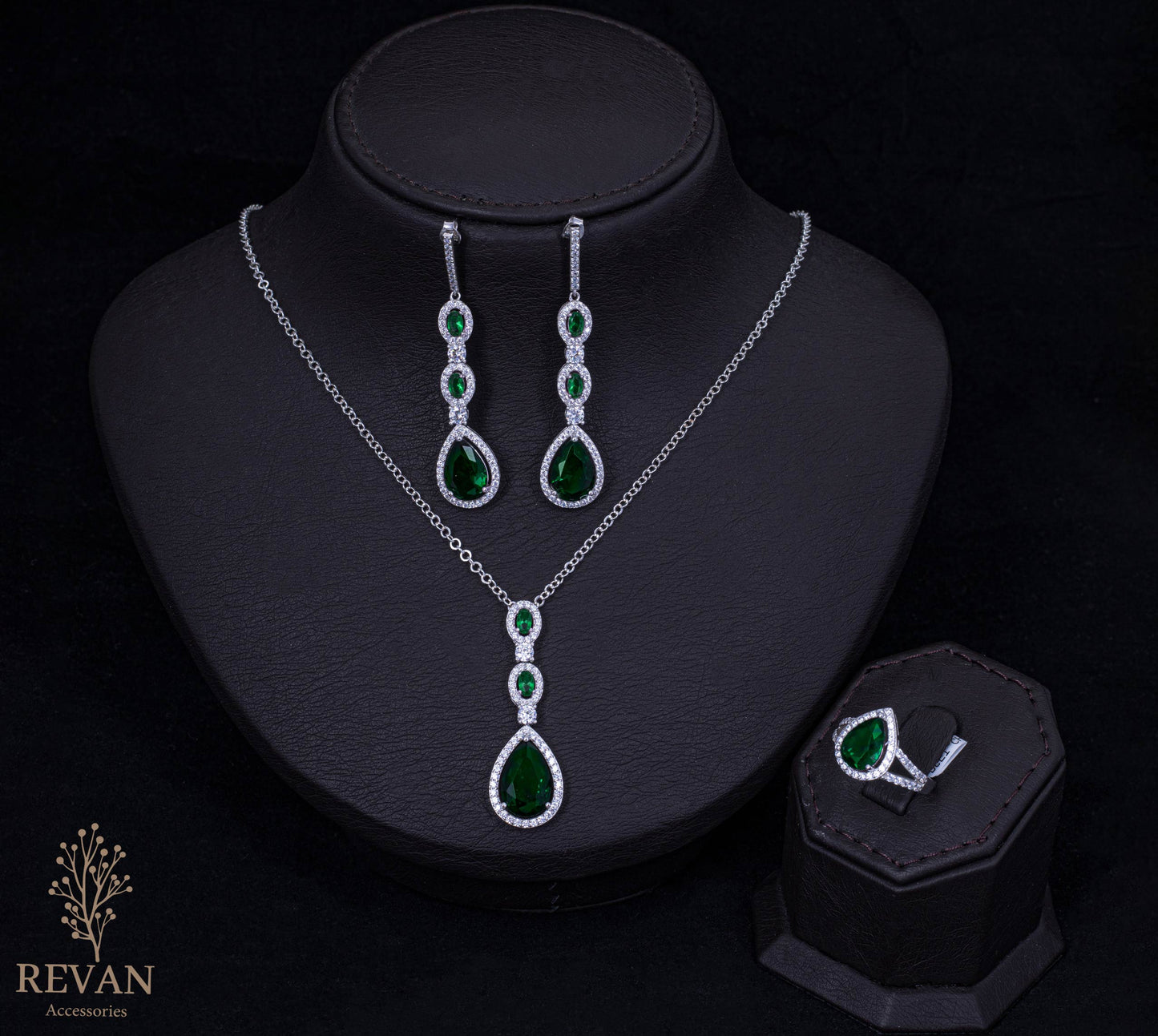 طقم فضة💚 925