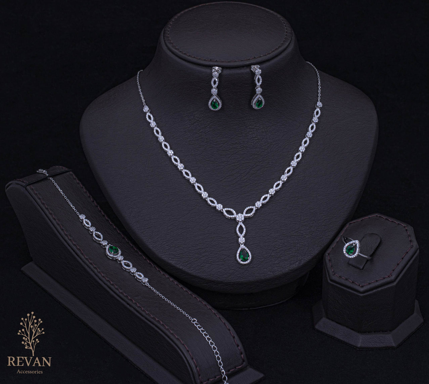 طقم فضة 925